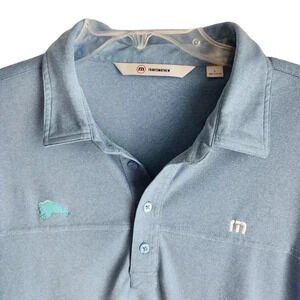 ☀️ Summer Clearance: Men's Polo Golf Shirt, Large, Embroidered Buffalo Detail